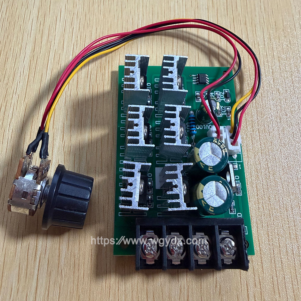 DC9-55V 40A DC Motor Speed Regulator 12V 24V 36V 48V High Power PWM Motor Speed Controller